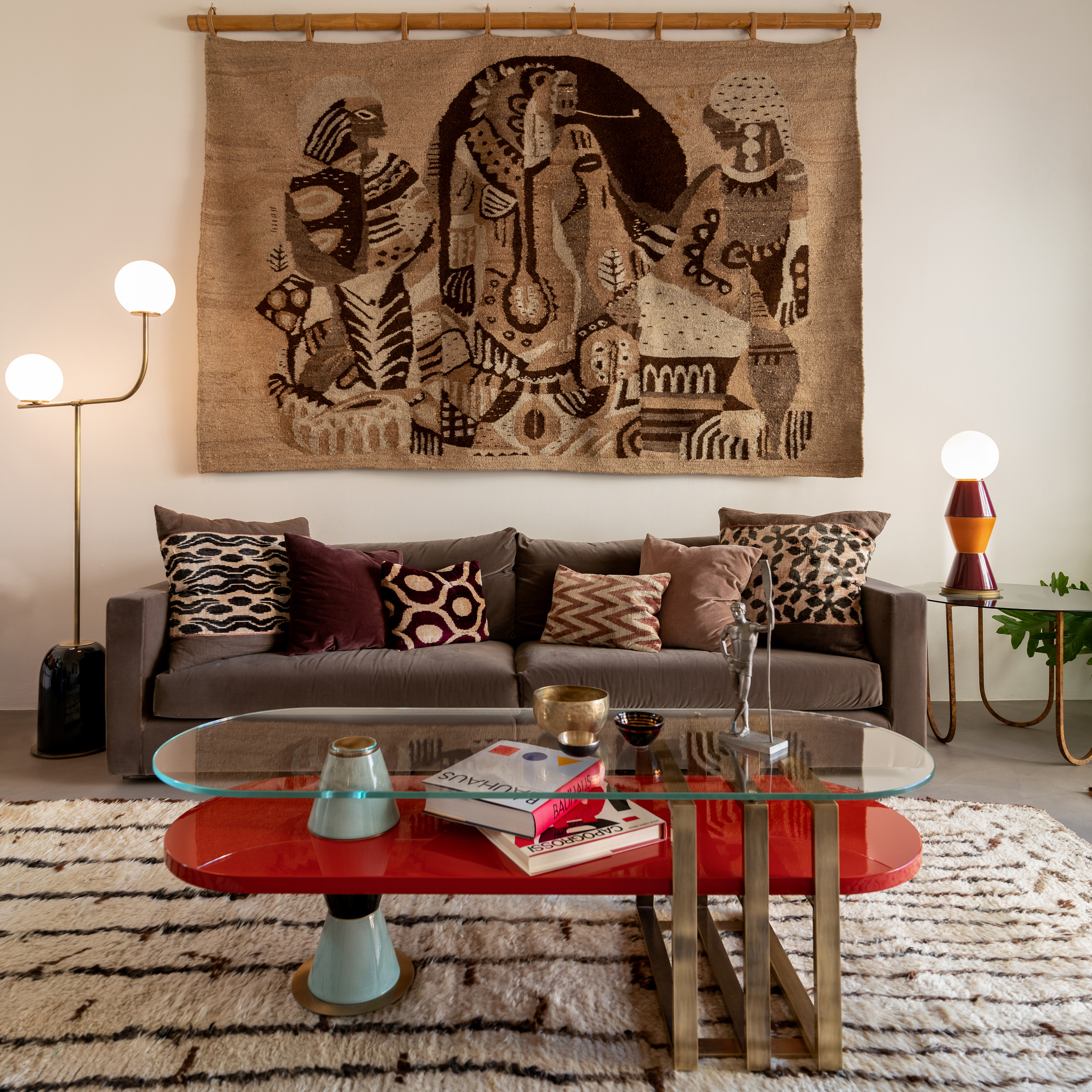 Palm - Oval coffee table
